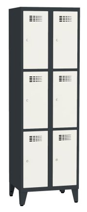 Šatní skříň dělená Sus 323 W šířka 600 mm - 5