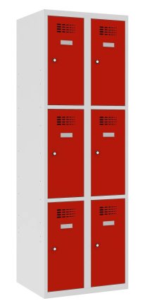 Šatní skříň dělená Sus 323 W šířka 600 mm - 3