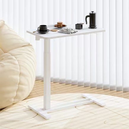 Výškově stavitelný kancelářský a pracovní stůl H3 White