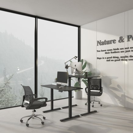 Výškově stavitelný kancelářský stůl FQ2_BB - 3