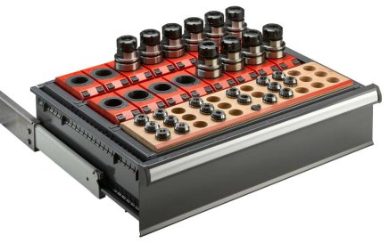 Nástrojový rám pro NC nástroje do zásuvek velikosti 54 x 27D - 2