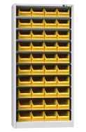 Skříň s plastovými boxy UK1-B1