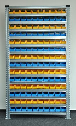 Regál s plastovými boxy 877851019_VAR_4