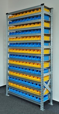 Regál s plastovými boxy 877851019_VAR_4 - 2