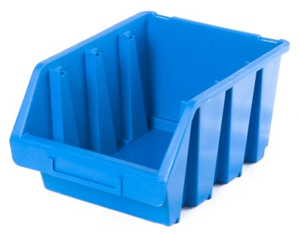 Plastový zásobník Ergobox 3 - barva modrá