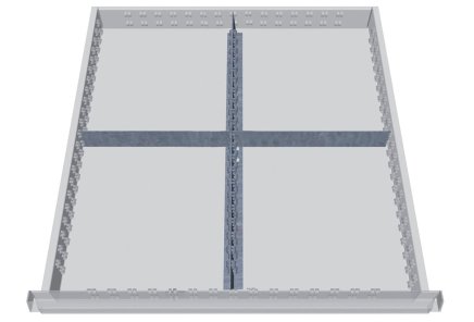 Kovové dělení zásuvek 137A