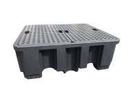 Záchytná vana pod čtyři 200 l sudy, záchytný objem 450l