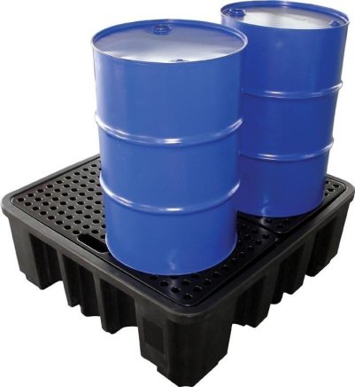 Záchytná vana pod čtyři 200 l sudy, záchytný objem 450l - 2