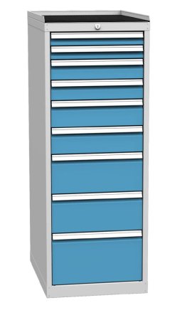 Zásuvková dílenská skříň DPO 04B