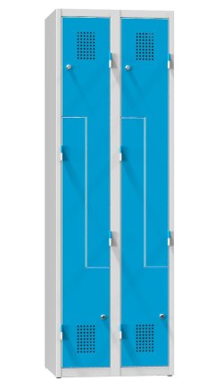 Šatní skříňka dělená XS64-18Z