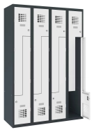 Šatní skříň kovová Sul 34 W šířka 1200 mm