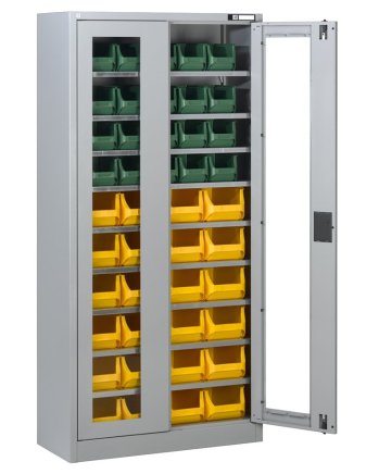 Skříň s plastovými boxy UK1-B21S - 3