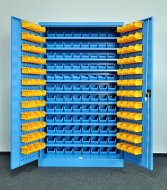 Dílenská skříň Kovos s plastovými boxy SPZ_11_0003_C_VAR_7