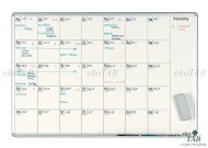 Měsíční plánovací tabule (2 modely)