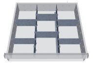 Kovové dělení zásuvek 146-139B