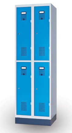 Šatní skříňka dělená XS54-18P - 3