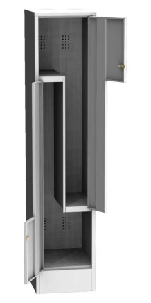 Šatní skříňka s HPL dveřmi typ SZS 32AH - 5