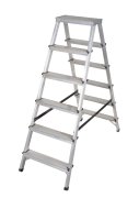 Hliníkové schůdky oboustranné DR(150)ALDD-6