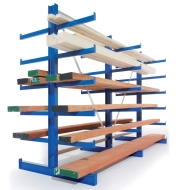 Konzolový regál oboustranný (4 modely)