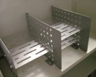 Sada 6 ks vodorovných dělících příček pro polici typ ETSSHDPS