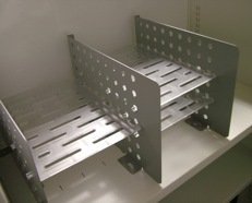 Sada 6 ks vodorovných dělících příček pro polici typ ETSSHDPS