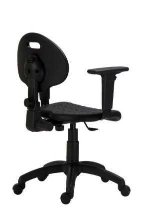 Dílenská židle typ 1290 PU MEK - 3