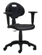 Dílenská židle typ 1290 PU MEK