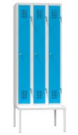 Šatní skříňka třídveřová s lavicí XS93B-17