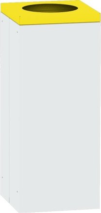 Hranatý odpadkový koš s odnímacím víkem 0821