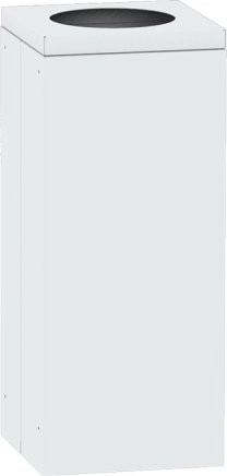 Hranatý odpadkový koš s odnímacím víkem 0821 - 5