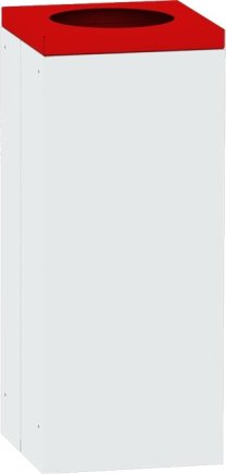 Hranatý odpadkový koš s odnímacím víkem 0821 - 2