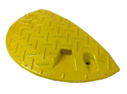 Zpomalovací práh koncový 10 km/h barevný