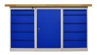 Dílenský stůl s podstavným kontejnerem CE15_5D5