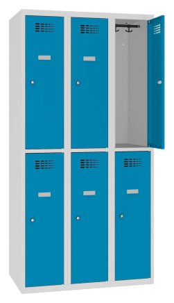 Šatní skříň dělená Sus 332 W šířka 900 mm - 4