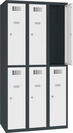 Šatní skříň dělená Sus 332 W šířka 900 mm - 8