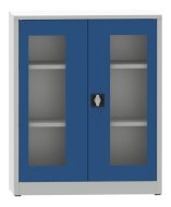 Skříň s prosklenými dveřmi plexisklem C3951