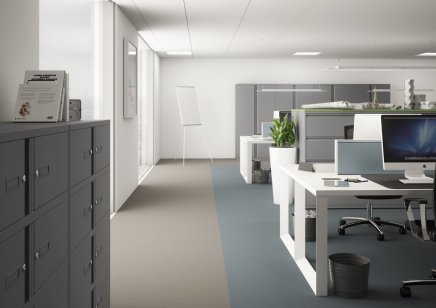 Skříň s uzamykatelnými boxy Bisley Essentials YELD1010 - 3