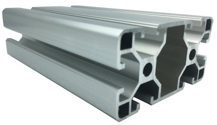 Hliníkový profil 40 x 80, KA-4080 1 m + řez na míru