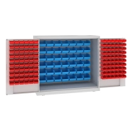 Dílenská skříň MSW112/5-11s s plastovými boxy