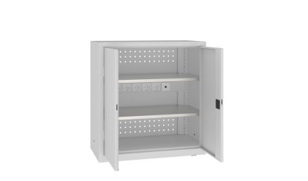 Dílenská skříň MSWv 110/5-35 s el. zásuvkami - 2