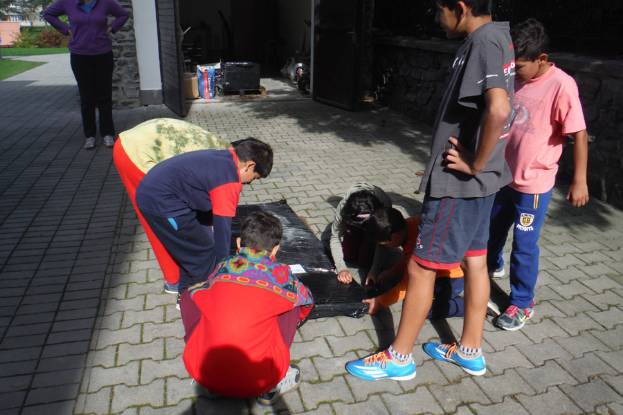 Rozbalování stolu 1