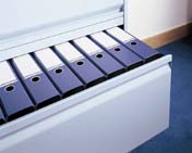 kovové skříně, spisové skříně, policové skříně, roletové skříně, žaluziové a kombinované skříně