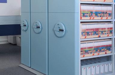 posuvné regály, mobilní regály, pojízdné regály a skříně posuvné regály, mobilní regály, pojízdné regály a skříně